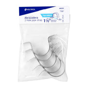 Bolsa c/5 abrazaderas tipo omega 1-1/2' p/tubo pared delgada