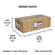 Interruptor timbre acero inox de 1.5 módulos, línea Lisboa