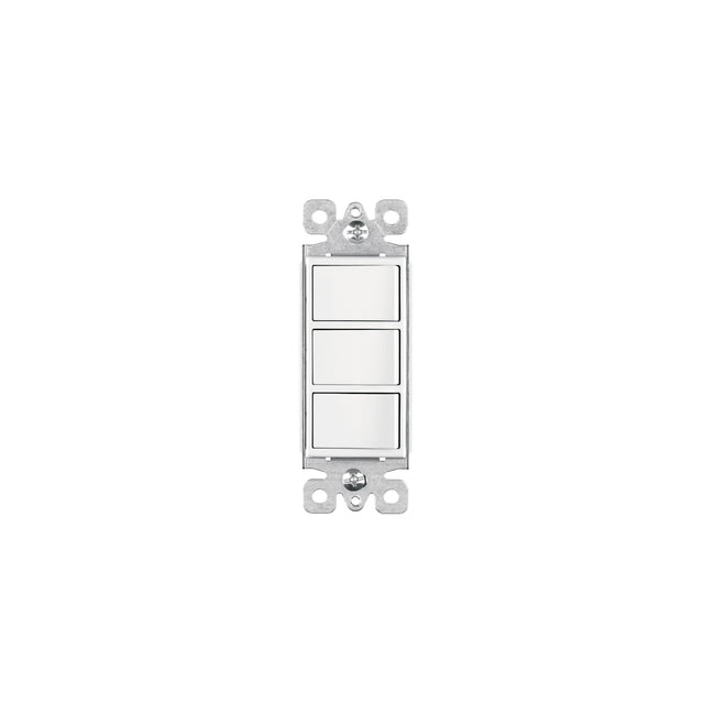Interruptor triple, línea Classic, VOLTECK