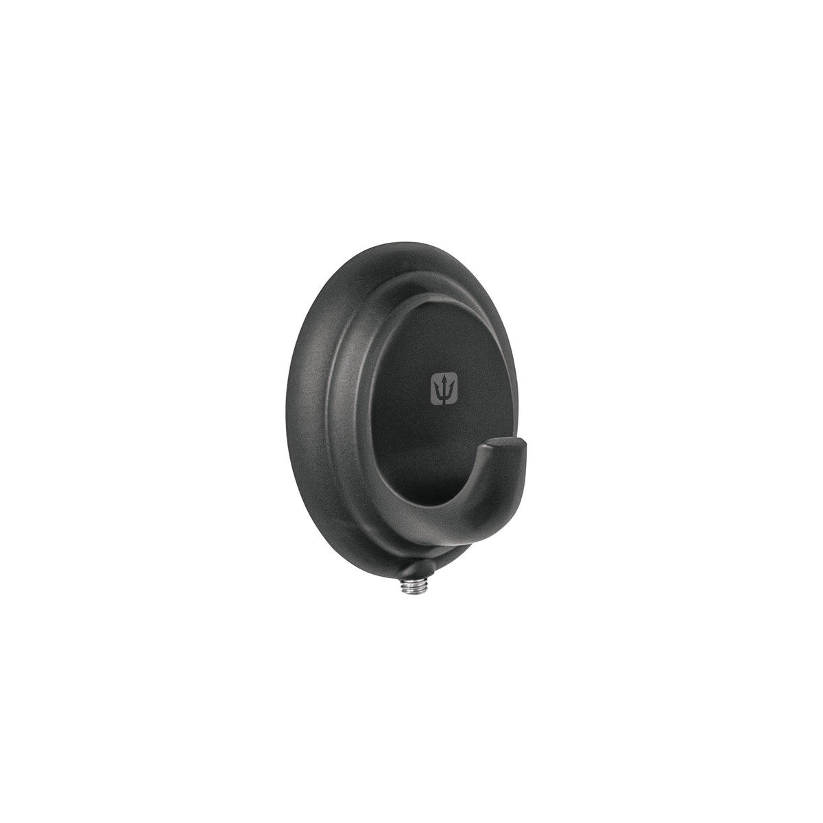 Gancho sencillo para toallas, negro, FOSET AQUA