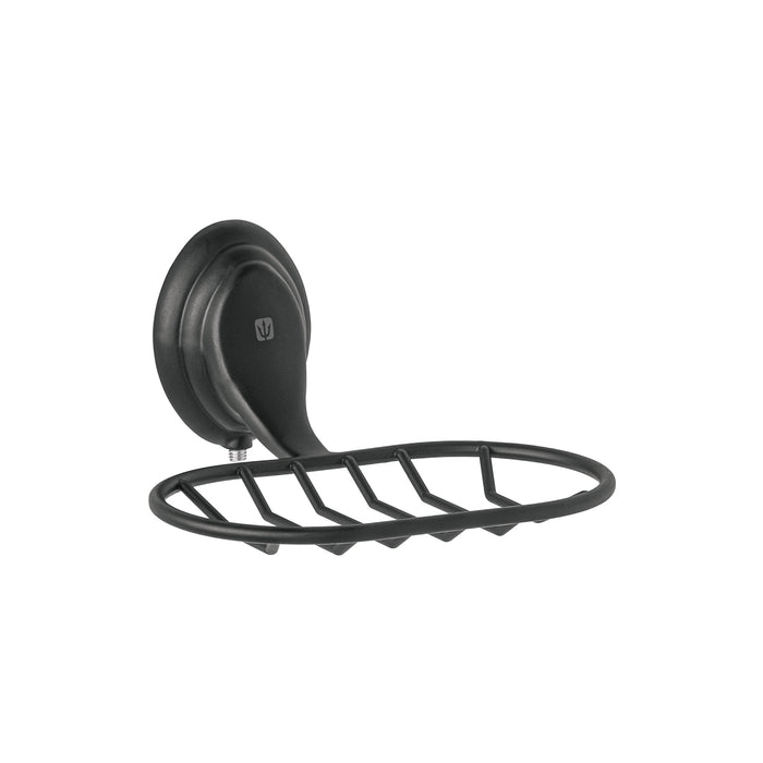 Jabonera de rejilla, negro, FOSET AQUA
