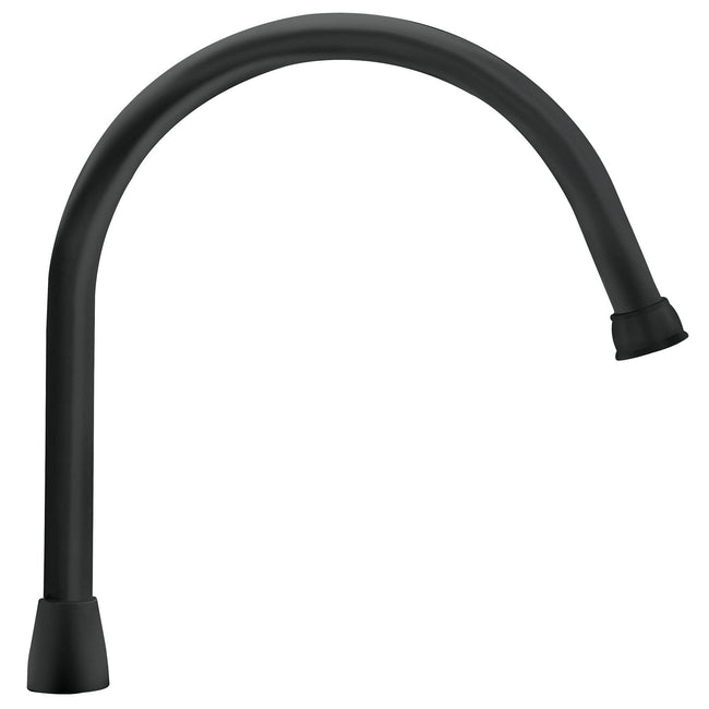 Cuello largo para mezcladora de fregadero, negro mate, AQUA