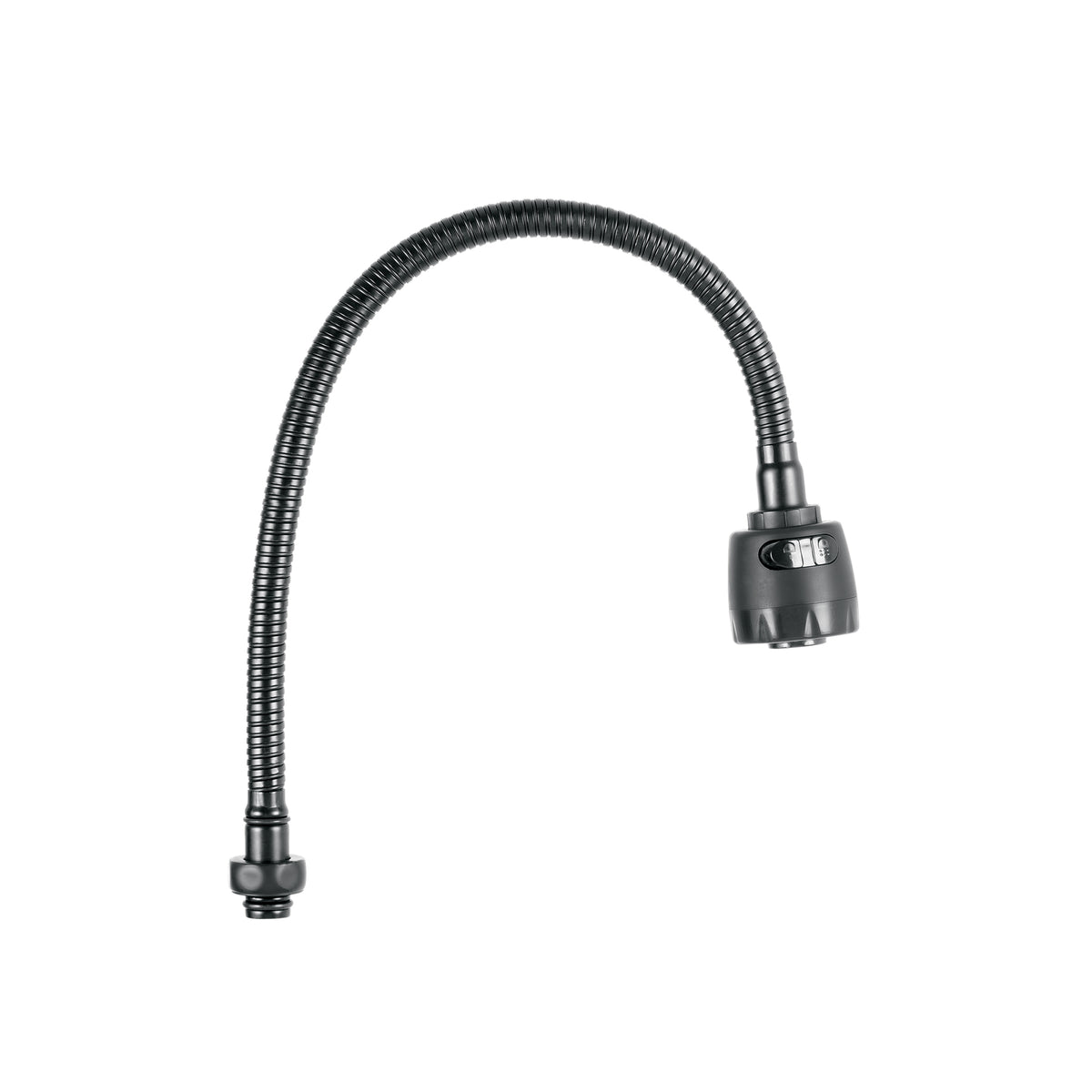 Cuello flexible para mezcladora de fregadero, negro, AQUA