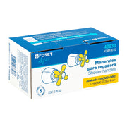 Juego de manerales de cruceta para regadera, cromo oro AQUA