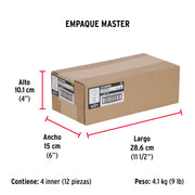 Bolsa con 144 armellas abiertas de 17 x 40, FIERO