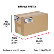 Bolsa con 144 armellas abiertas de 21 x 80, FIERO