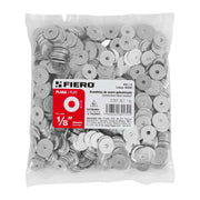 Bolsa de 1 kilo arandelas planas galvanizadas 1/8', FIERO