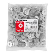Bolsa de 1 kilo arandelas planas galvanizadas 3/16', FIERO