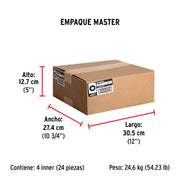 Bolsa de 1 kilo arandelas planas galvanizadas 5/32', FIERO
