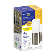 Arbotante LED exterior 5 W 3000K 1 spot, 7x22 cm, VOLTECK