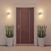 Arbotante LED exterior 10 W 3000K 2 spots, 7x17 cm, VOLTECK