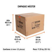 Arnés de cuerpo completo con 1 anillo, ANSI, TRUPER