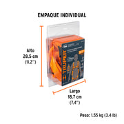 Arnés de cuerpo completo con 5 anillos, ANSI, TRUPER