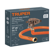 Aspersor base metálica, tipo manguera, TRUPER