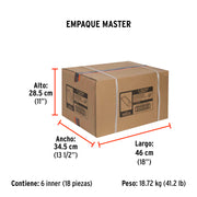 Arco 12' profesional extra pesado de 1 kg, TRUPER EXPERT