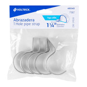 Bolsa c/5 abrazaderas tipo uña 1-1/4' p/tubo pared delgada
