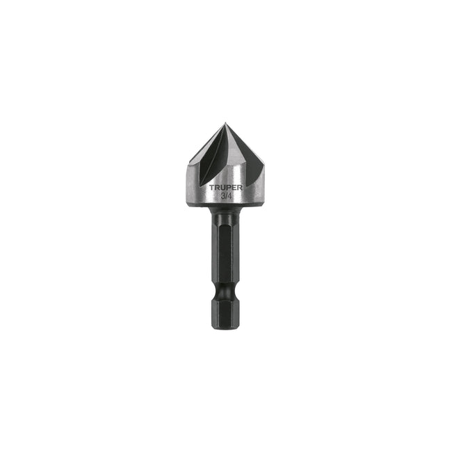 Avellanador HSS cambio rápido 3/4', TRUPER