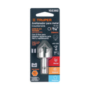 Avellanador HSS cambio rápido 3/4', TRUPER