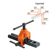 Avellanador profesional de 3/16' a 5/8', TRUPER EXPERT