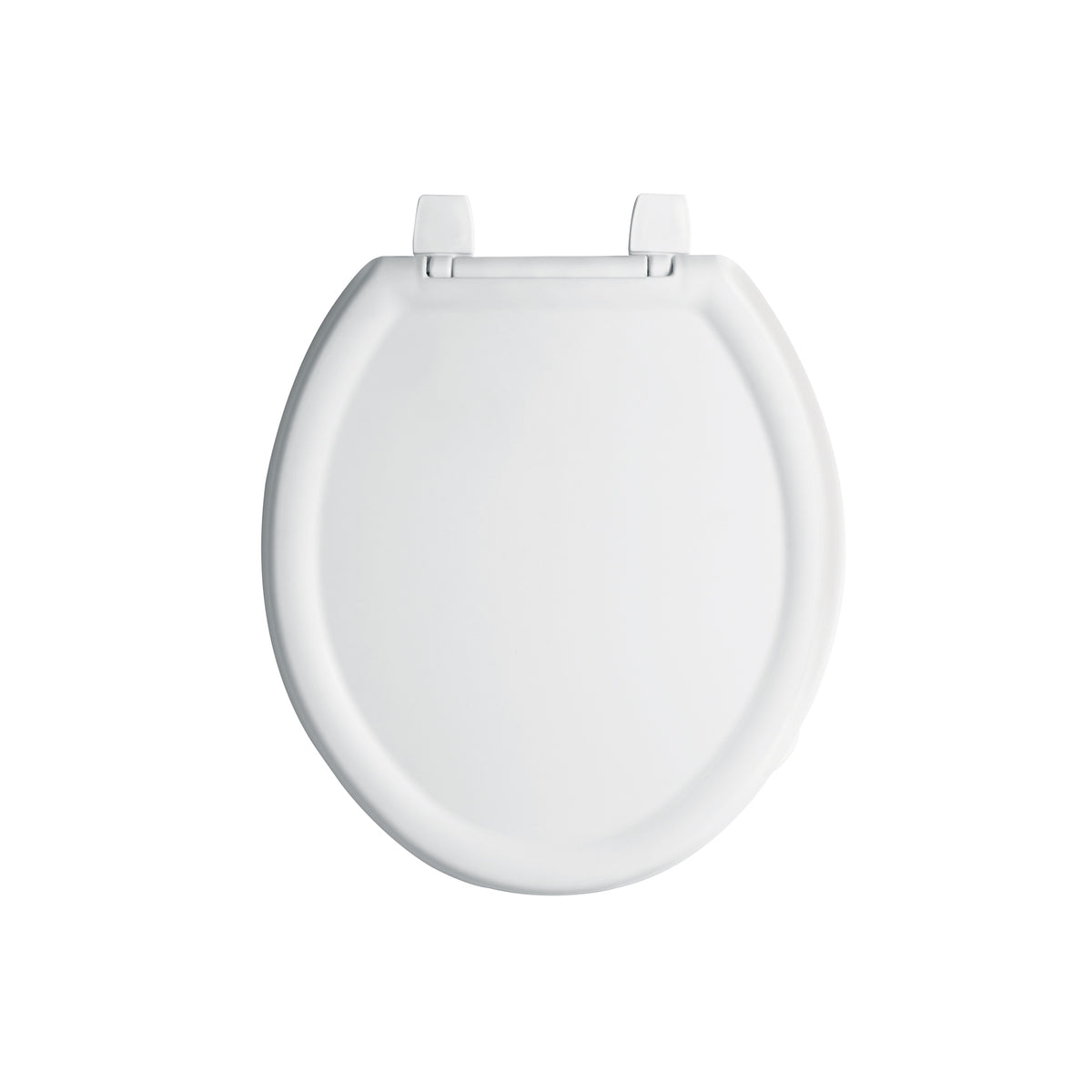 Asiento redondo ligero para WC, abierto, blanco, BASIC