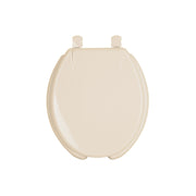 Asiento redondo para WC, abierto, hueso, AQUA
