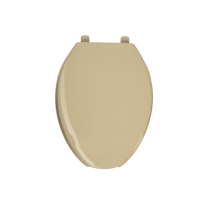 Asiento alargado para WC, abierto, beige, AQUA