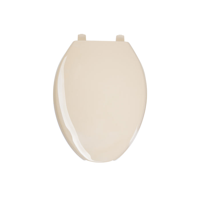 Asiento alargado para WC, abierto, hueso, AQUA