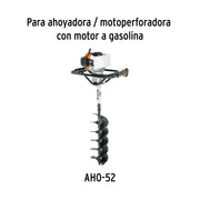 Barrena de 20 cm de diámetro para AHO-52, TRUPER