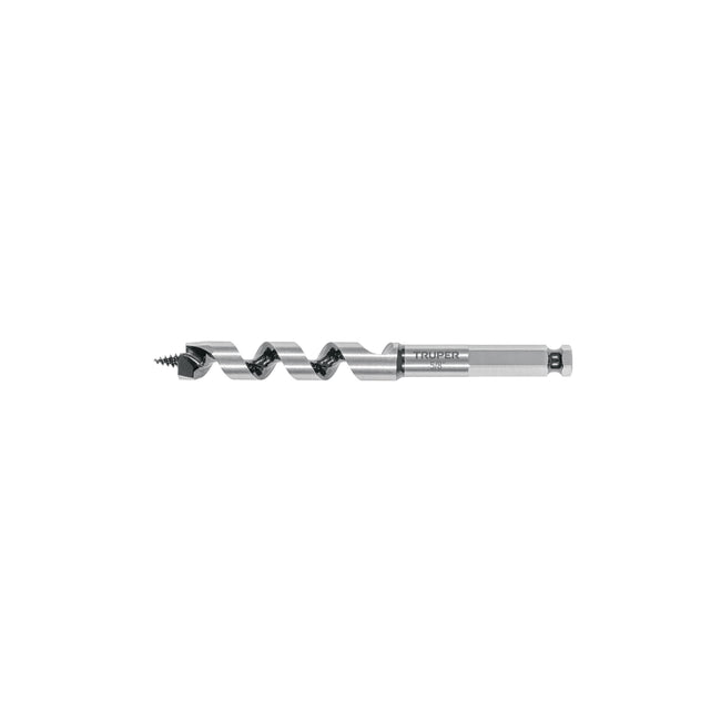Broca auger tipo berbiquí 5/8' X 6', TRUPER