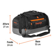 Maleta deportiva 55 cm, TRUPER