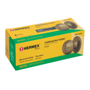 Cerradura tipo esfera, tubular, baño, antiguo, HERMEX BASIC