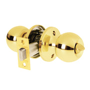 Cerradura tipo esfera, tubular, baño, brillante, BASIC