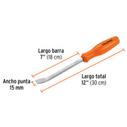 Barra de palanca de 12', TRUPER