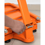 Báscula electrónica de plataforma, plegable, 100 kg, TRUPER