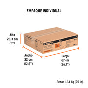 Báscula electrónica de plataforma, plegable, 100 kg, TRUPER