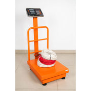 Báscula electrónica de plataforma, plegable, 200 kg, TRUPER
