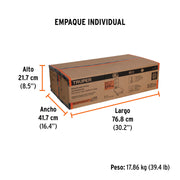 Báscula electrónica de plataforma, plegable, 200 kg, TRUPER