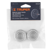 Juego de 2 baleros para carretillas EXPERT, TRUPER y PRETUL