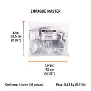 Juego de 2 baleros para carretillas EXPERT, TRUPER y PRETUL