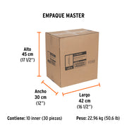 Báscula capacidad 50 kg romana de resorte, TRUPER