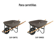 Bastidor de madera 37 x 37 mm para carretillas grises PRETUL