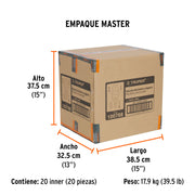 Báscula electrónica colgante, de pilas, 300 kg, TRUPER
