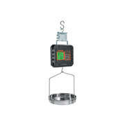Báscula electrónica colgante, recargable, c/charola, 40 kg