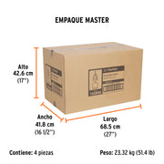 Báscula electrónica colgante, recargable, c/charola, 40 kg