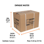 Báscula electrónica multifunciones 40 kg USB, TRUPER
