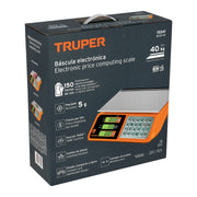 Báscula electrónica multifunciones 40 kg, TRUPER
