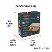 Báscula electrónica multifunciones 40 kg, TRUPER