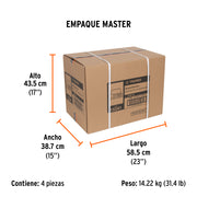 Báscula electrónica multifunciones 40 kg, TRUPER