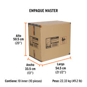 Báscula electrónica colgante, recargable, 500 kg, TRUPER