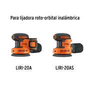 Base hook and loop para LIRI-20A, TRUPER